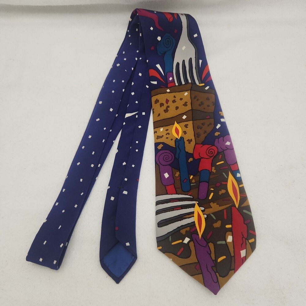 Tie Beatles Silk Necktie Birthday George Harrison 1991 Apple Corps Manhattan VTG